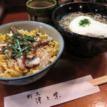 津久紫 - 「うなぎまぶしととろろそば」サービスランチ