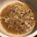 鴨出汁中華蕎麦 麺屋yoshiki - 鴨と蟹のつけ麺（味噌）