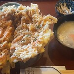 よしだや - かき揚げ天丼