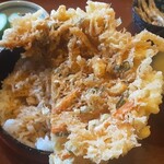 よしだや - かき揚げ天丼