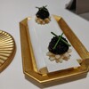 Takumi - イタリア産キャビアエシャロットのクリームをサンドしたクルトン