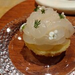 eman - 　白海老乗せタルト