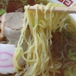 旭屋食堂 - ストレート極細麺