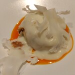 eman - 真鱈白子のソテー&スライスしたカリフラワー