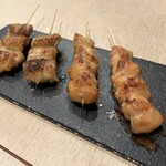炭火串焼き あんど - 2025/1/24ディナーで利用。料理の様子。