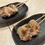 炭火串焼き あんど - 2025/1/24ディナーで利用。料理の様子。