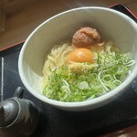 うどん高浜や - 料理写真:めんたい釜玉うどん