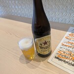 ごはんや 飯すけ - サッポロ赤星600円