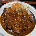 大衆料理 とむら - 料理写真:チキンステーキ！！ソースぅ