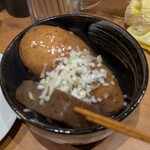 もつ焼 かど - 「煮じゃが」「煮こんにゃく」もめっちゃ美味いっす