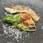 だんだん - 鯛のグリルと手打ちパスタ