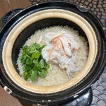 だんだん - カニ身の炊き込みご飯