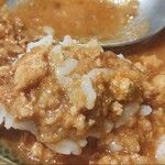 センマイル。 - ひき肉が入ってます。油分少なめでやさしい。