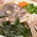 魚屋スタンドふじ - 鯛の骨蒸し⑤