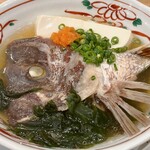 魚屋スタンドふじ - 鯛の骨蒸し③