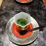 割烹 三長 - 【煮】大根　ほうれん草