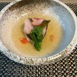 兎月亭 - 桜蒸し(お客様提供)