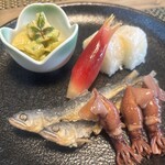 兎月亭 - 春の八寸(お客様提供)