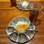 割烹 三長 - 【甘】自家製杏仁豆腐と甘酒