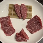焼肉 大喜 - 希少部位盛り合わせ