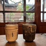 そば切り 鴨嘴 - ホッコリお茶をいただきます