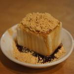 ほっ。とカフェ＆バー - おとうふババロア（くろみつきなこ）