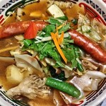 マジックスパイス 東京店 - 「ベジマッシュ（瞑想）+北見オニオンソーセージトッピング」