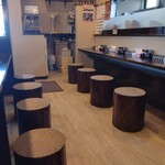 麺工房 華みずき - カウンター席
