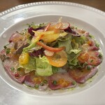 フランパ - 鮮魚のカルパッチョサラダ