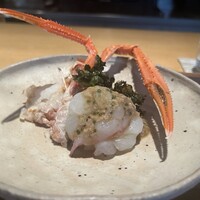 日本料理FUJI - 赤座海老　素揚げしたクチベール