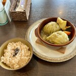 バルバルキッチンアメリ - ランチ：ロールキャベツ(¥1,300)