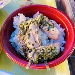 島田水産 - 牡蠣ご飯