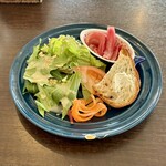 バルバルキッチンアメリ - 毎度お馴染みランチサラダ