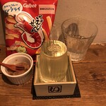 麹町いづみや しろ - カルビーかっぱえびせん、蓬莱 限定流通 純米吟醸