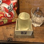 麹町いづみや しろ - カルビーかっぱえびせん ・神渡　PETILLANT 純米吟醸