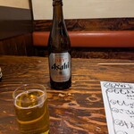 いさおや - 瓶ビールもあり