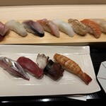 すし処 ふくべ - １２貫　見応えある