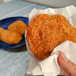 ふじや精肉店 - メンチカツ