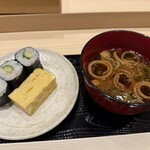 すし処 ふくべ - カッパと玉　赤出汁