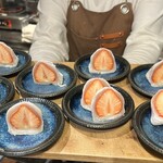 ニュー新みかん - できたて苺大福 (さぬきひめ)