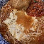 中華そば タンポポ - スライスチーズ