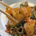 中国料理 峨嵋山 - 小エビのフリッター