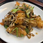 中国料理 峨嵋山 - 小エビとイカのフリッター　これは旨い