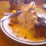 珈琲所コメダ珈琲店 - クラブハリエ監修 ショコラノワール ミニサイズ ＆ ミルキーミルクレープ ＆ アイスコーヒー たっぷりサイズ 氷抜き ＆ モーニングサービス ローブパン バター 手作りたまごペースト