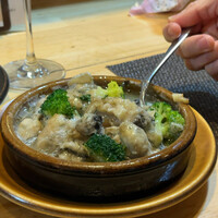 四ツ橋・新町 牡蠣と肉たらしビストロAKIRA - 