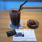 風味絶佳 - アイスコーヒーと今日のおやつ