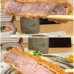 とんかつ 七十朗 - 特ロース定食
