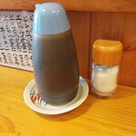 とんかつ桂 - ソースと塩