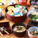 京都 福ろく寿 - 季節御膳(桜海老御飯)