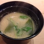 すしやのたい悟 - あら汁（主に海老類）